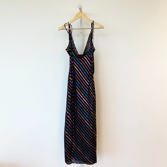 The Attico Wrap-Front Midi Dress - Picture 2 of 5